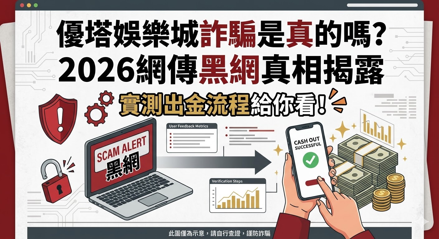 優塔娛樂城詐騙是真的嗎？2026網傳黑網真相揭露，實測出金流程給你看